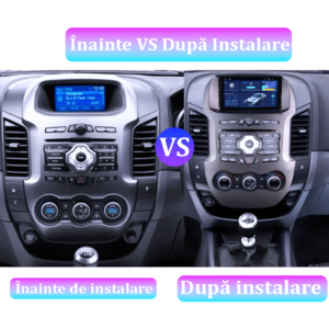 Navigatie dedicata Ford Ranger 2011-2015, 8GB RAM 128GB ROM, Octacore, Platforma TS18, Display 9" QLED, Carplay&Android Auto, Android 14, Ventilator Activ - imagine 4