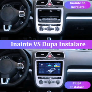 Navigatie dedicata Scirocco 2009-2014, 2GB RAM 64GB ROM, Quad Core, Display 9" IPS Full HD, Carplay, Android 13, Bluetooth, Magazin Play, Suport camere AHD - imagine 4