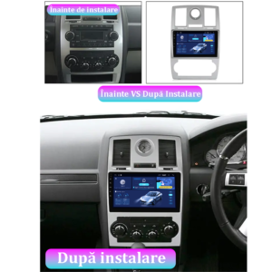 Navigatie dedicata Chrysler 300C 2004-2011, 8GB RAM 128GB ROM, Octacore, Platforma TS18, Display 9" QLED, Carplay&Android Auto, Android 14, Ventilator Activ - imagine 4