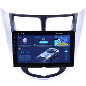 Navigatie dedicata Hyundai Accent 2010-2016, 4GB RAM 32GB ROM, Octacore, Display 9" QLED, Carplay&Android Auto, Android 14, Ventilator Activ - imagine 3
