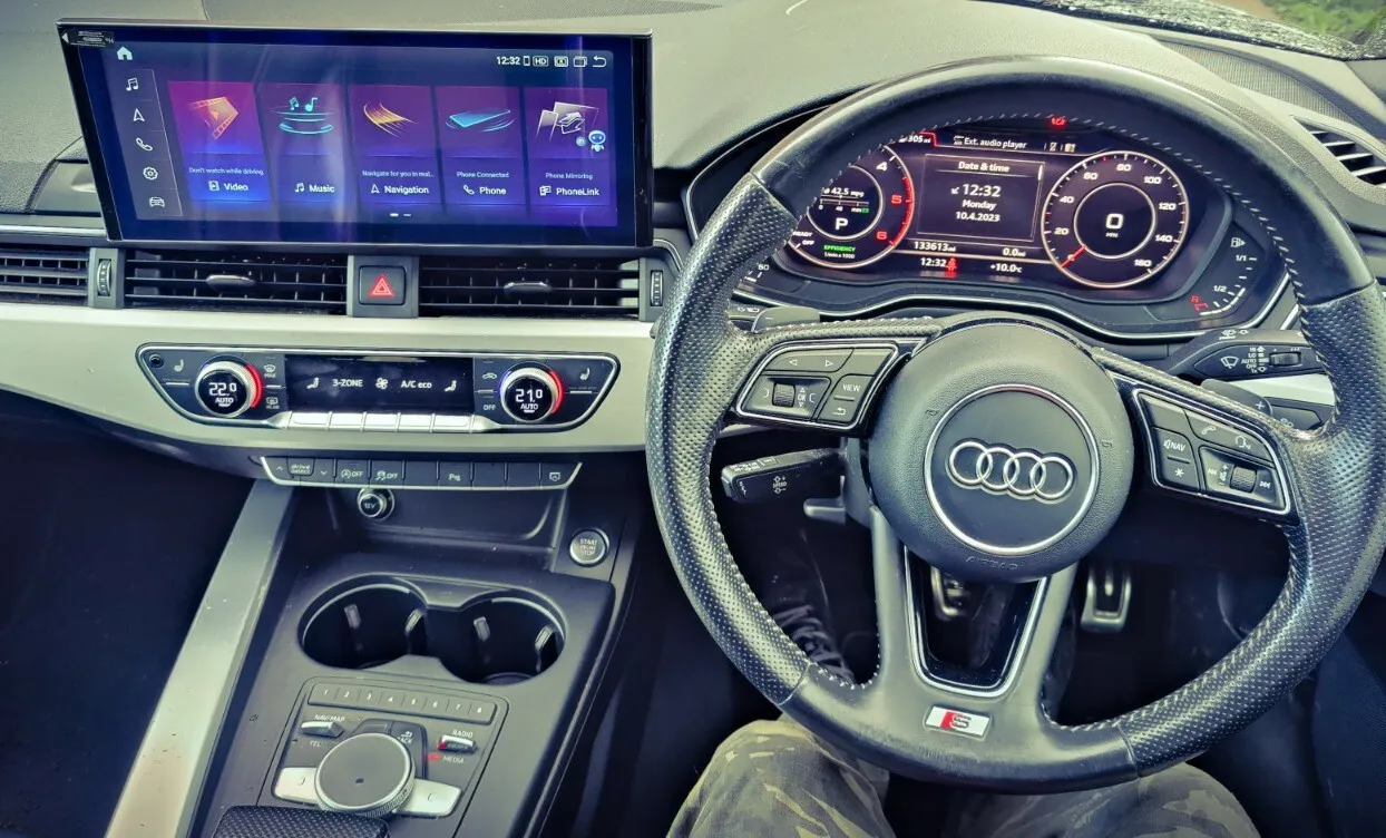 Navigatie dedicata Audi A3 2013+, cu RMC, 6GB RAM 128GB ROM, Octacore, Display integrat de 10.25" QLED, Carplay&Android Auto, Android 13 - imagine 3
