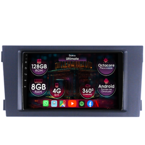 Navigatie dedicata Audi A4 2000-2008, 8GB RAM 128GB ROM, Octacore, Display 7" QLED, Carplay&Android Auto, Android 14, Ventilator Activ - imagine 1