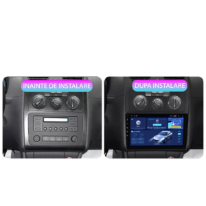 Navigatie dedicata Volkswagen Caddy 3 2004-2014, 8GB RAM 128GB ROM, Octacore, Platforma TS18, Display 10" QLED, Carplay&Android Auto, Android 14, Ventilator Activ - imagine 4