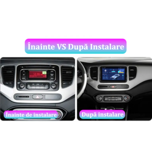 Navigatie dedicata KIA Carens 2013-2018, 8GB RAM 128GB ROM, Octacore, Platforma TS18, Display 9" QLED, Carplay&Android Auto, Android 14, Ventilator Activ - imagine 2