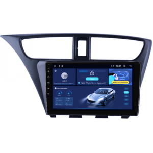 Navigatie dedicata Honda Civic IX Hatchback 2011-2015, 8GB RAM 128GB ROM, Octacore, Platforma TS18, Display 9" QLED, Carplay&Android Auto, Android 14, Ventilator Activ - imagine 4