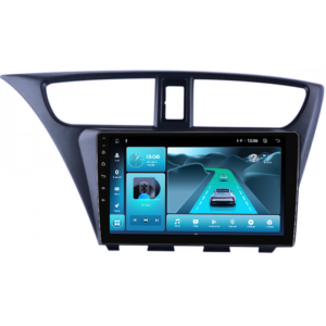 Navigatie dedicata Honda Civic IX Hatchback 2011-2015, 8GB RAM 128GB ROM, Octacore, Platforma TS18, Display 9" QLED, Carplay&Android Auto, Android 14, Ventilator Activ - imagine 3