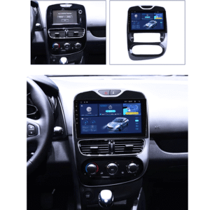 Navigatie dedicata Renault Clio 4 2012-2018, 8GB RAM 128GB ROM, Octacore, Platforma TS18, Display 10" QLED, Carplay&Android Auto, Android 14, Ventilator Activ - imagine 2