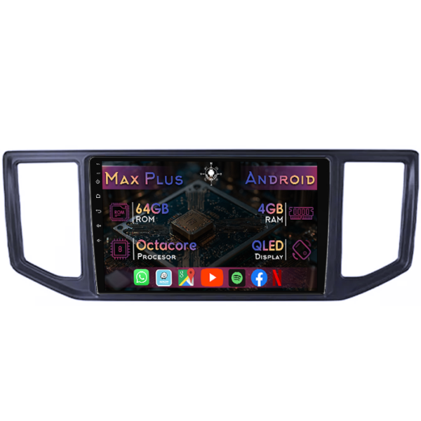 Navigatie dedicata Volkswagen Crafter 2016+, 4GB RAM 64GB ROM, Octacore, Display 10" QLED, Carplay&Android Auto, Android 14, Suport camere AHD