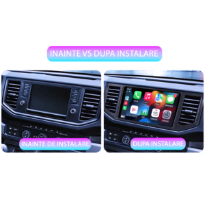 Navigatie dedicata Volkswagen Crafter 2016+, 4GB RAM 32GB ROM, Octacore, Display 10" QLED 2K, Carplay&Android Auto, Android 14, Ventilator Activ - imagine 6