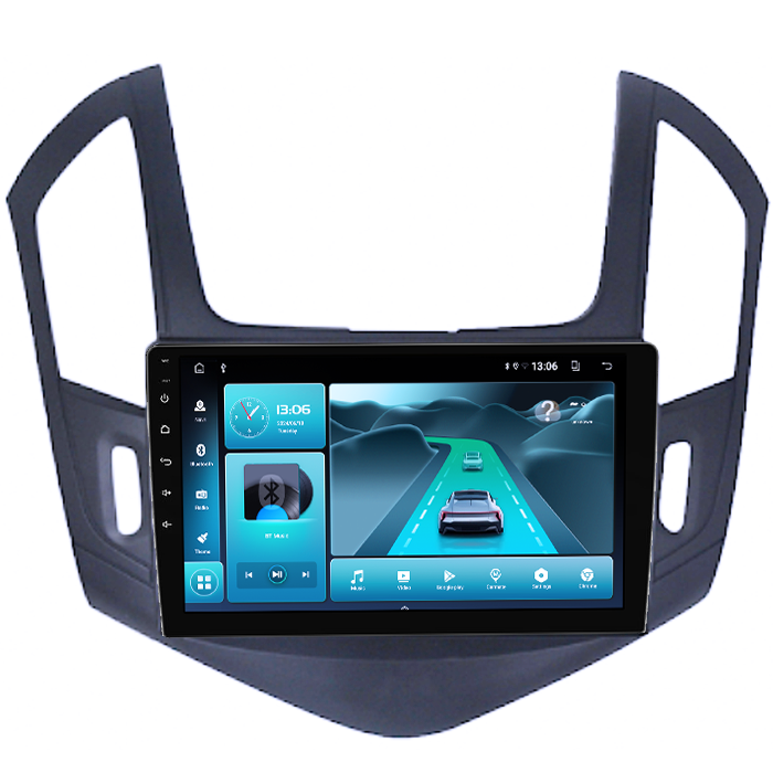 Navigatie dedicata Chevrolet Cruze 2013-2015, 8GB RAM 128GB ROM, Octacore, Platforma TS18, Display 9" QLED, Carplay&Android Auto, Android 14, Ventilator Activ - imagine 2