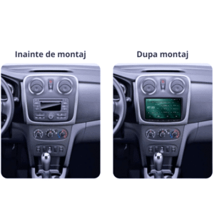 Navigatie dedicata Dacia Spring 2021+, 8GB RAM 128GB ROM, Octacore, Display 8" QLED, Carplay&Android Auto, Android 14, Ventilator Activ - imagine 4