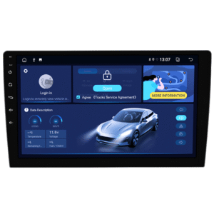 Navigatie GPS Universala, 4GB RAM 64GB ROM, Quad Core, Display 9" QLED 1K, Carplay&Android Auto, Android 14, Suport camere AHD(fara rama si cablaje) - imagine 3