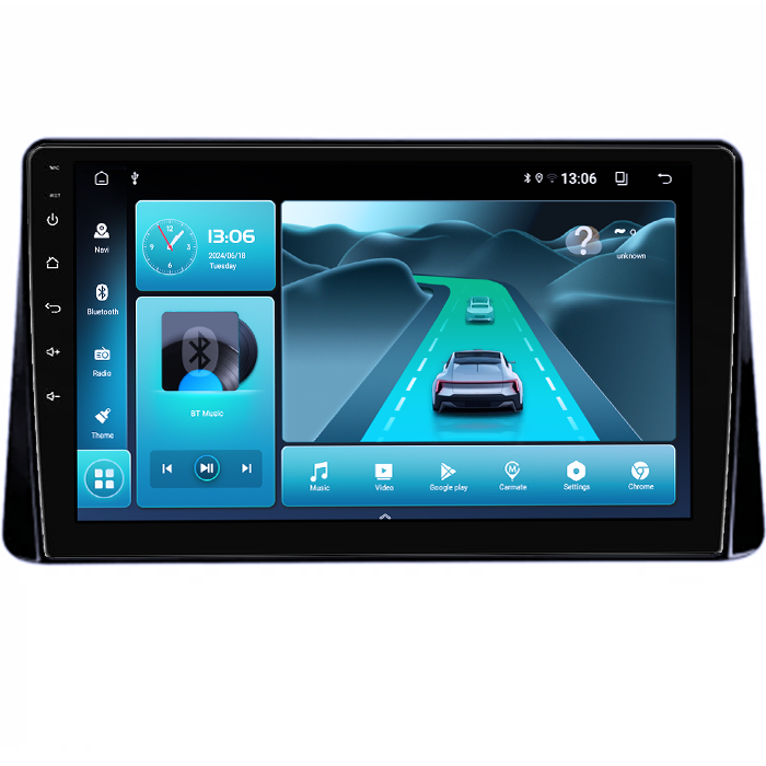 Navigatie dedicata Mitsubishi Eclipse Cross 2018-2019, 8GB RAM 128GB ROM, Octacore, Platforma 7862, Display 10" QLED 2K, Carplay&Android Auto, Android 14, Ventilator Activ - imagine 3