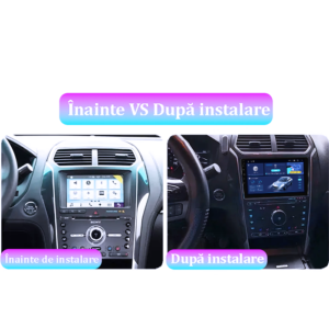 Navigatie dedicata Ford Explorer 2011-2019, 8GB RAM 128GB ROM, Octacore, Platforma 7862, Display 10" QLED 2K, Carplay&Android Auto, Android 14, Ventilator Activ - imagine 2