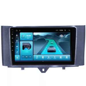 Navigatie dedicata Smart Fortwo 2011-2014, 8GB RAM 128GB ROM, Octacore, Platforma TS18, Display 9" QLED, Carplay&Android Auto, Android 14, Ventilator Activ - imagine 3
