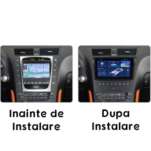 Navigatie dedicata Lexus Seria GS Gen 3 2005-2010, 8GB RAM 128GB ROM, Octacore, Platforma 7862, Display 9" QLED 2K, Carplay&Android Auto, Android 14, Ventilator Activ - imagine 2