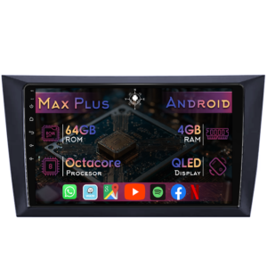 Navigatie dedicata Volkswagen Golf 6 2008-2013, 4GB RAM 64GB ROM, Octacore, Display 9" QLED, Carplay&Android Auto, Android 14, Suport camere AHD - imagine 1