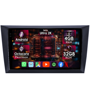 Navigatie dedicata Volkswagen Golf 6 2008-2013, 4GB RAM 32GB ROM, Octacore, Display 9" QLED 2K, Carplay&Android Auto, Android 14, Ventilator Activ - imagine 1