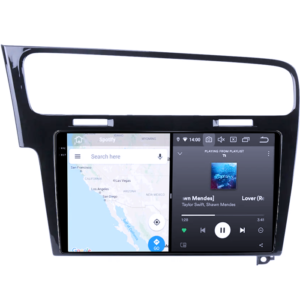 Navigatie dedicata Volkswagen Golf 7 2012-Prezent, 4GB RAM 32GB ROM, Octacore, Display 10" QLED 2K, Carplay&Android Auto, Android 14, Ventilator Activ - imagine 4