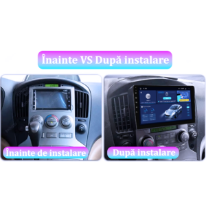 Navigatie dedicata Hyundai H1 2019, 4GB RAM 64GB ROM, Quad Core, Display 9" QLED 1K, Carplay&Android Auto, Android 14, Suport camere AHD - imagine 2