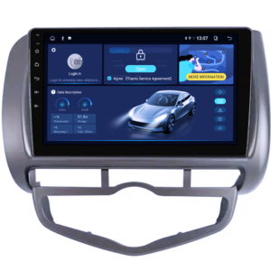 Navigatie dedicata Honda Jazz/City 2006, 8GB RAM 128GB ROM, Octacore, Platforma TS18, Display 9" QLED, Carplay&Android Auto, Android 14, Ventilator Activ - imagine 3