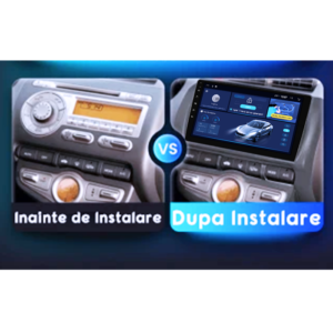 Navigatie dedicata Honda Jazz/City 2006, 8GB RAM 128GB ROM, Octacore, Platforma TS18, Display 9" QLED, Carplay&Android Auto, Android 14, Ventilator Activ - imagine 2