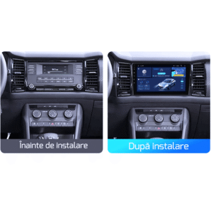 Navigatie dedicata Skoda Kodiaq 2016+, 4GB RAM 64GB ROM, Quad Core, Display 10" QLED 1K, Carplay&Android Auto, Android 14, Suport camere AHD - imagine 2