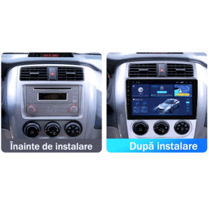 Navigatie dedicata Suzuki Liana 2004-2008, 4GB RAM 64GB ROM, Quad Core, Display 9" QLED 1K, Carplay&Android Auto, Android 14, Suport camere AHD - imagine 2