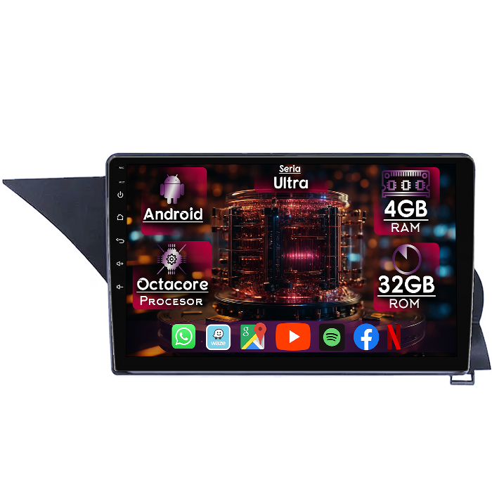 Navigatie dedicata Mercedes GLK X204 2008-2012, 4GB RAM 32GB ROM, Octacore, Display 9" QLED 2K, Carplay&Android Auto, Android 14, Ventilator Activ - imagine 1