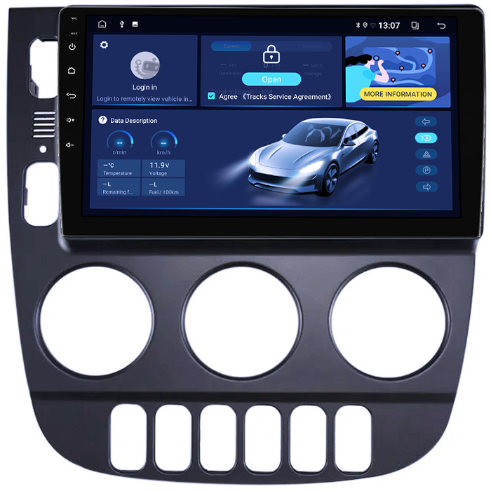 Navigatie dedicata Mercedes ML W163 1998-2005, 4GB RAM 32GB ROM, Octacore, Display 9" QLED, Carplay&Android Auto, Android 14, Ventilator Activ - imagine 3