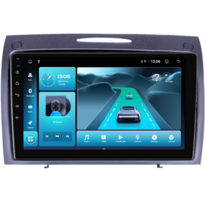 Navigatie dedicata Mercedes SLK R171 2004-2010, 8GB RAM 128GB ROM, Octacore, Platforma TS18, Display 9" QLED, Carplay&Android Auto, Android 14, Ventilator Activ - imagine 3