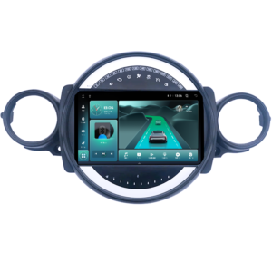 Navigatie dedicata Mini Cooper 2007-2015, 8GB RAM 128GB ROM, Octacore, Platforma TS18, Display 9" QLED, Carplay&Android Auto, Android 14, Ventilator Activ - imagine 3