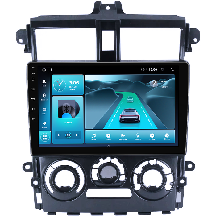 Navigatie dedicata Mitsubishi Colt Plus 2007-2012, 8GB RAM 128GB ROM, Octacore, Platforma TS18, Display 9" QLED, Carplay&Android Auto, Android 14, Ventilator Activ - imagine 3