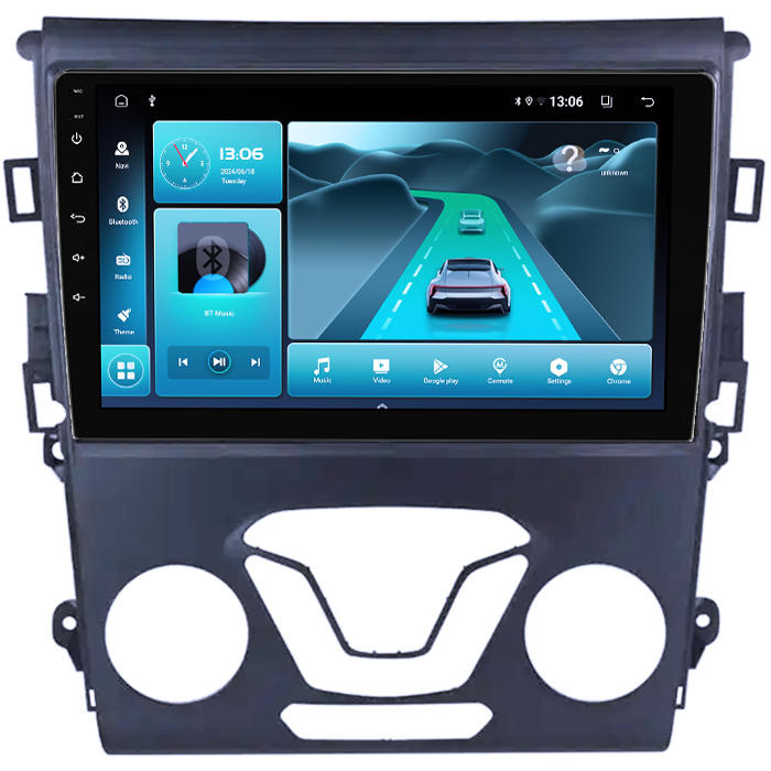 Navigatie dedicata Ford Mondeo 5 2014-2019, 8GB RAM 128GB ROM, Octacore, Platforma 7862, Display 9" QLED 2K, Carplay&Android Auto, Android 14, Ventilator Activ - imagine 2