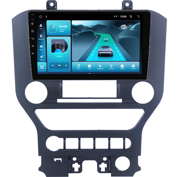 Navigatie dedicata Ford Mustang 2014-2021, 8GB RAM 128GB ROM, Octacore, Platforma 7862, Display 9" QLED 2K, Carplay&Android Auto, Android 14, Ventilator Activ - imagine 3