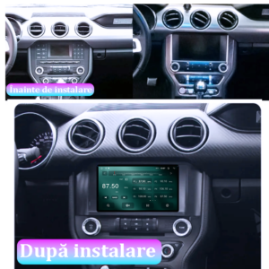 Navigatie dedicata Ford Mustang 2014-2021, 4GB RAM 64GB ROM, Quad Core, Display 9" QLED 1K, Carplay&Android Auto, Android 14, Suport camere AHD - imagine 2