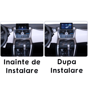 Navigatie dedicata Lexus Seria NX Gen 1 2014-2020, 8GB RAM 128GB ROM, Octacore, Platforma 7862, Display 9" QLED 2K, Carplay&Android Auto, Android 14, Ventilator Activ - imagine 2