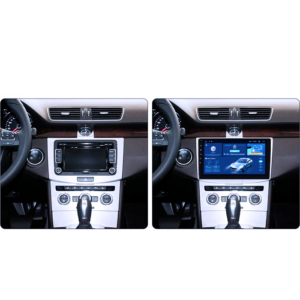 Navigatie dedicata Volkswagen Passat B6&B7 2005-2015, Black, 4GB RAM 64GB ROM, Quad Core, Display 9" QLED 1K, Carplay&Android Auto, Android 14, Suport camere AHD - imagine 2