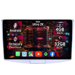 Navigatie dedicata Volkswagen Passat CC 2008-2018, 4GB RAM 32GB ROM, Octacore, Display 10" QLED 2K, Carplay&Android Auto, Android 14, Ventilator Activ - imagine 1