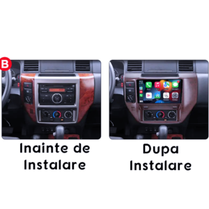 Navigatie dedicata Nissan Patrol 2004-2021, 4GB RAM 32GB ROM, Octacore, Display 9" QLED 2K, Carplay&Android Auto, Android 14, Ventilator Activ - imagine 2