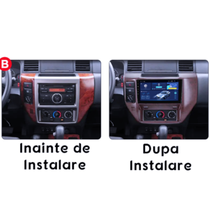 Navigatie dedicata Nissan Patrol 2004-2021, 4GB RAM 64GB ROM, Octacore, Display 9" QLED, Carplay&Android Auto, Android 14, Suport camere AHD - imagine 2