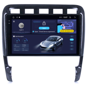 Navigatie dedicata Porsche Cayenne 2002-2010, 8GB RAM 128GB ROM, Octacore, Platforma TS18, Display 9" QLED, Carplay&Android Auto, Android 14, Ventilator Activ - imagine 4