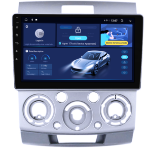 Navigatie dedicata Ford Ranger 2006-2011, 8GB RAM 128GB ROM, Octacore, Platforma 7862, Display 9" QLED 2K, Carplay&Android Auto, Android 14, Ventilator Activ - imagine 3