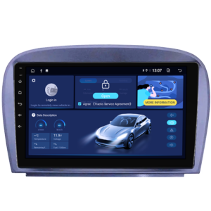 Navigatie dedicata Mercedes SL R230 2001-2011, 8GB RAM 128GB ROM, Octacore, Platforma 7862, Display 9" QLED 2K, Carplay&Android Auto, Android 14, Ventilator Activ - imagine 4