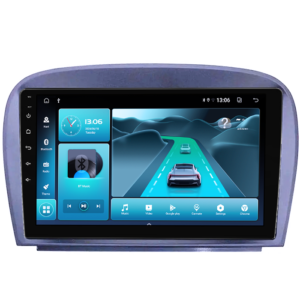 Navigatie dedicata Mercedes SL R230 2001-2011, 8GB RAM 128GB ROM, Octacore, Platforma 7862, Display 9" QLED 2K, Carplay&Android Auto, Android 14, Ventilator Activ - imagine 3