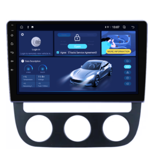 Navigatie dedicata Volkswagen Sagitar 2006-2012, 8GB RAM 128GB ROM, Octacore, Platforma TS18, Android 14, Display QLED 9", Carplay&Android Auto, SIM 4G - imagine 4