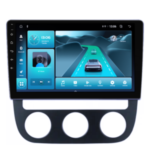Navigatie dedicata Volkswagen Sagitar 2006-2012, 8GB RAM 128GB ROM, Octacore, Platforma TS18, Android 14, Display QLED 9", Carplay&Android Auto, SIM 4G - imagine 3