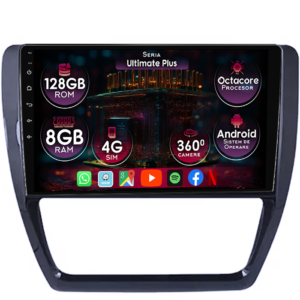 Navigatie dedicata Volkswagen Sagitar 2012-2016, 8GB RAM 128GB ROM, Octacore, Platforma 7862, Display 10" QLED, Carplay&Android Auto, Android 14, Ventilator Activ - imagine 1