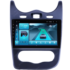 Navigatie dedicata Renault Sandero 2013-2014, 8GB RAM 128GB ROM, Octacore, Platforma TS18, Display 9" QLED, Carplay&Android Auto, Android 14, Ventilator Activ - imagine 3