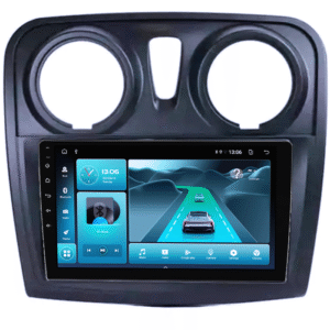 Navigatie dedicata Renault Sandero 2017+, 8GB RAM 128GB ROM, Octacore, Platforma TS18, Display 9" QLED, Carplay&Android Auto, Android 14, Ventilator Activ - imagine 3